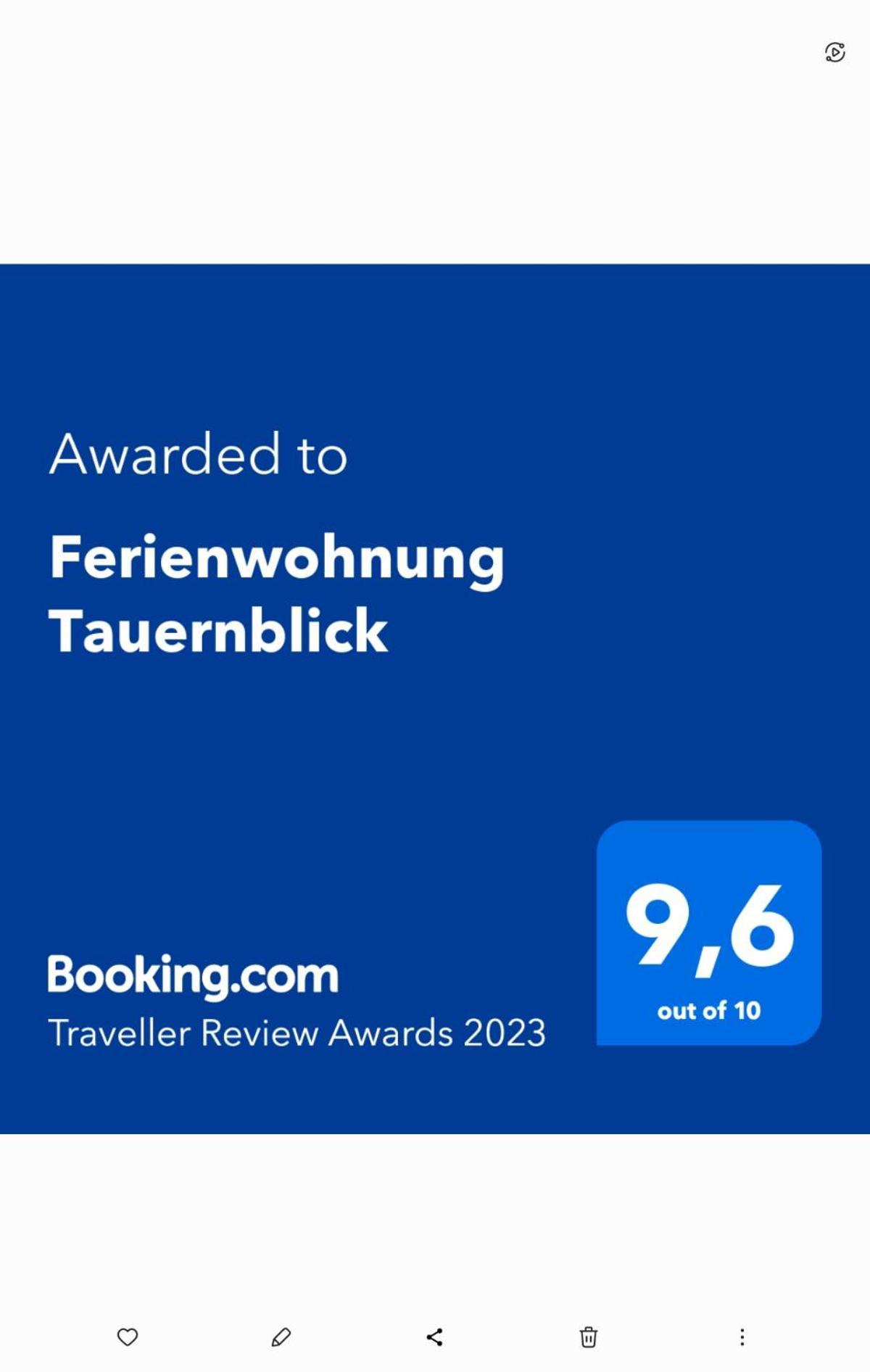 Ferienwohnung Tauernblick Unterletzen Zewnętrze zdjęcie